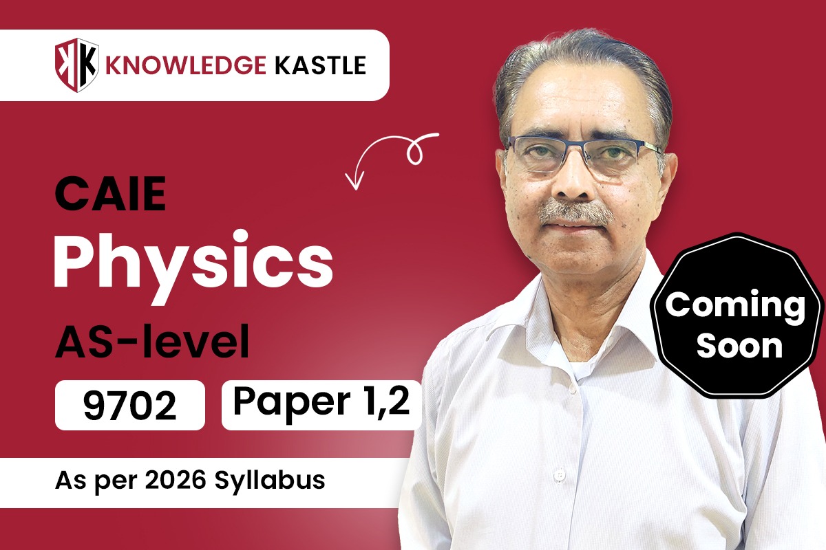 PHYSICS 9702 : As-LEVEL : RECORDED