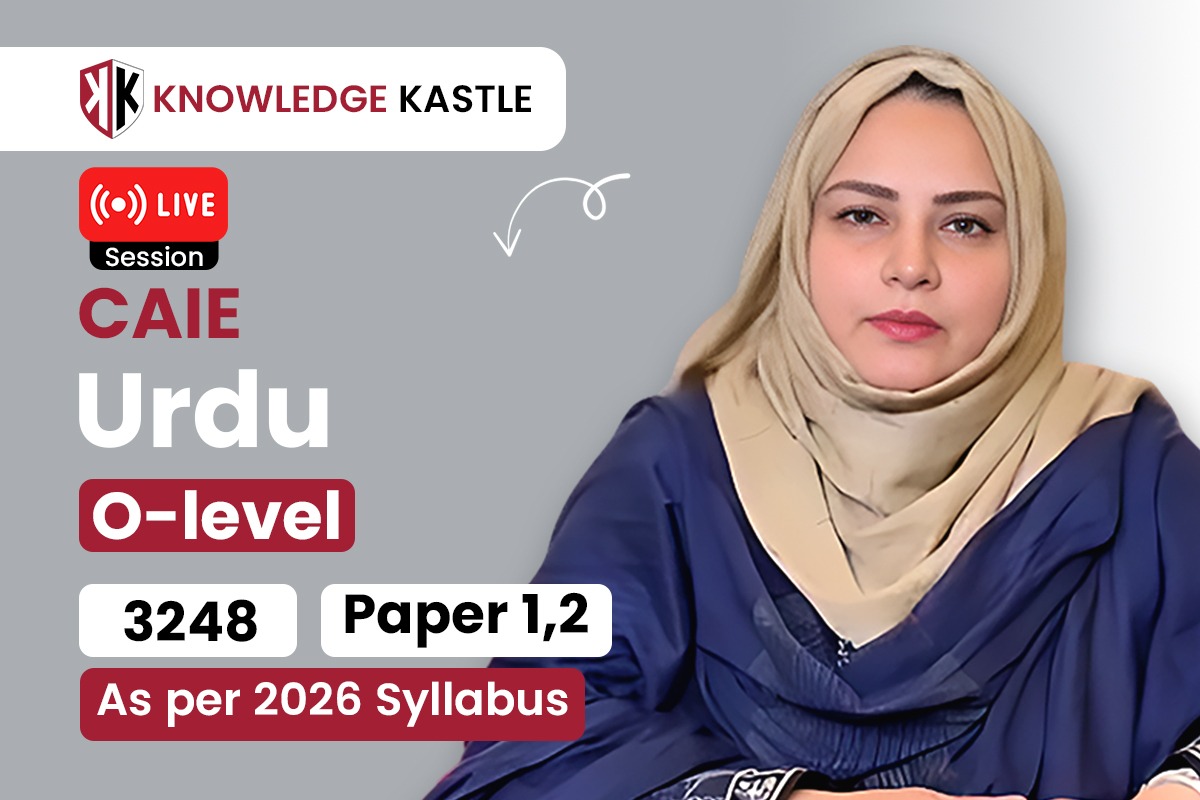 Live Session 📺 : OLevel – Urdu 3248
