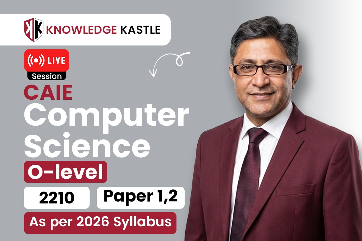 Live Session📺 : Olevel Computer Science 2210