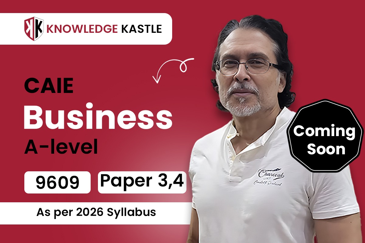 BUSINESS 9609 : A-LEVEL : RECORDED