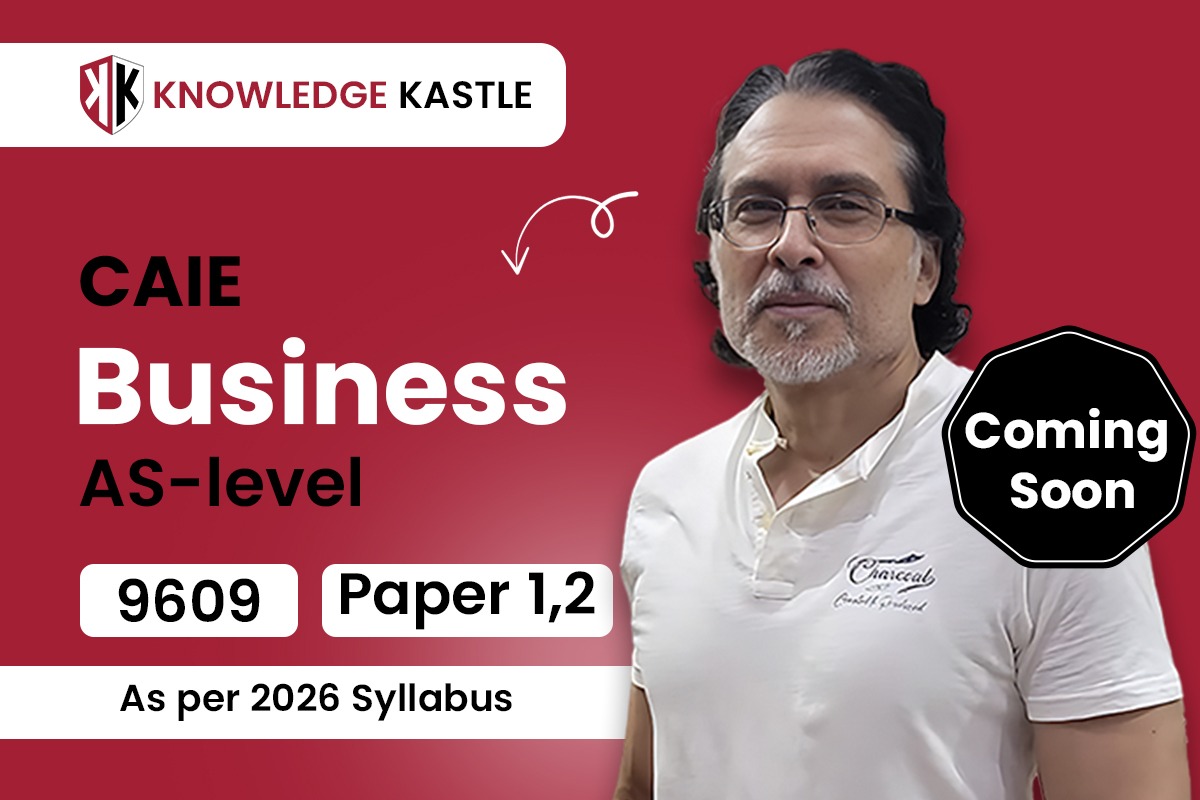 BUSINESS 9609 : AS-LEVEL : RECORDED
