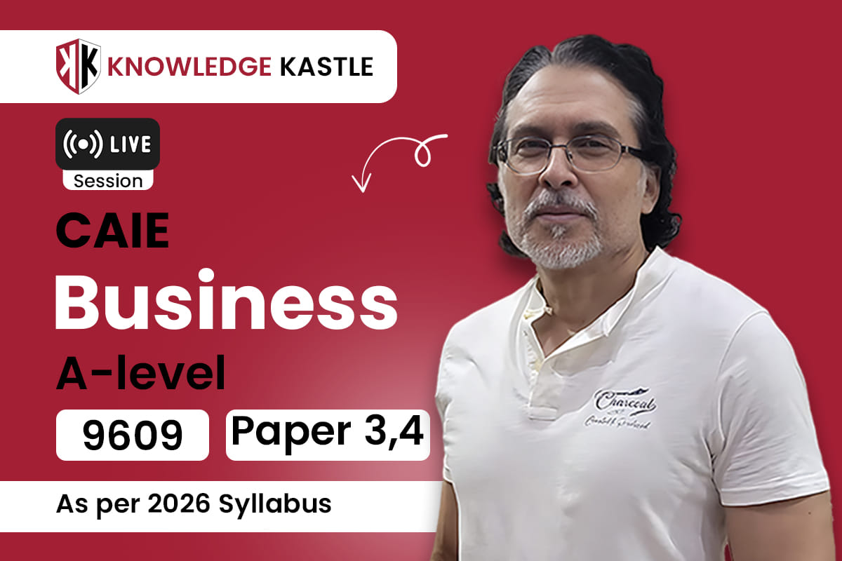 BUSINESS 9609 : A-LEVEL : Live session 📺