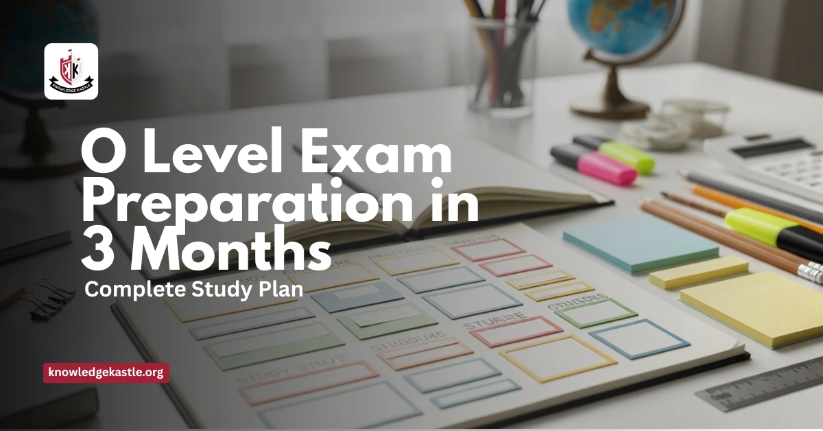 O Level Exam Preparation in 3 Months