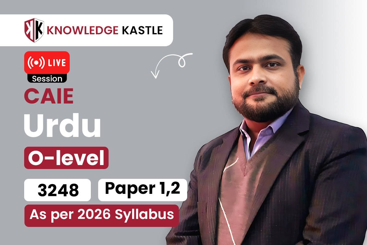Live Session 📺 : OLevel – Urdu 3248