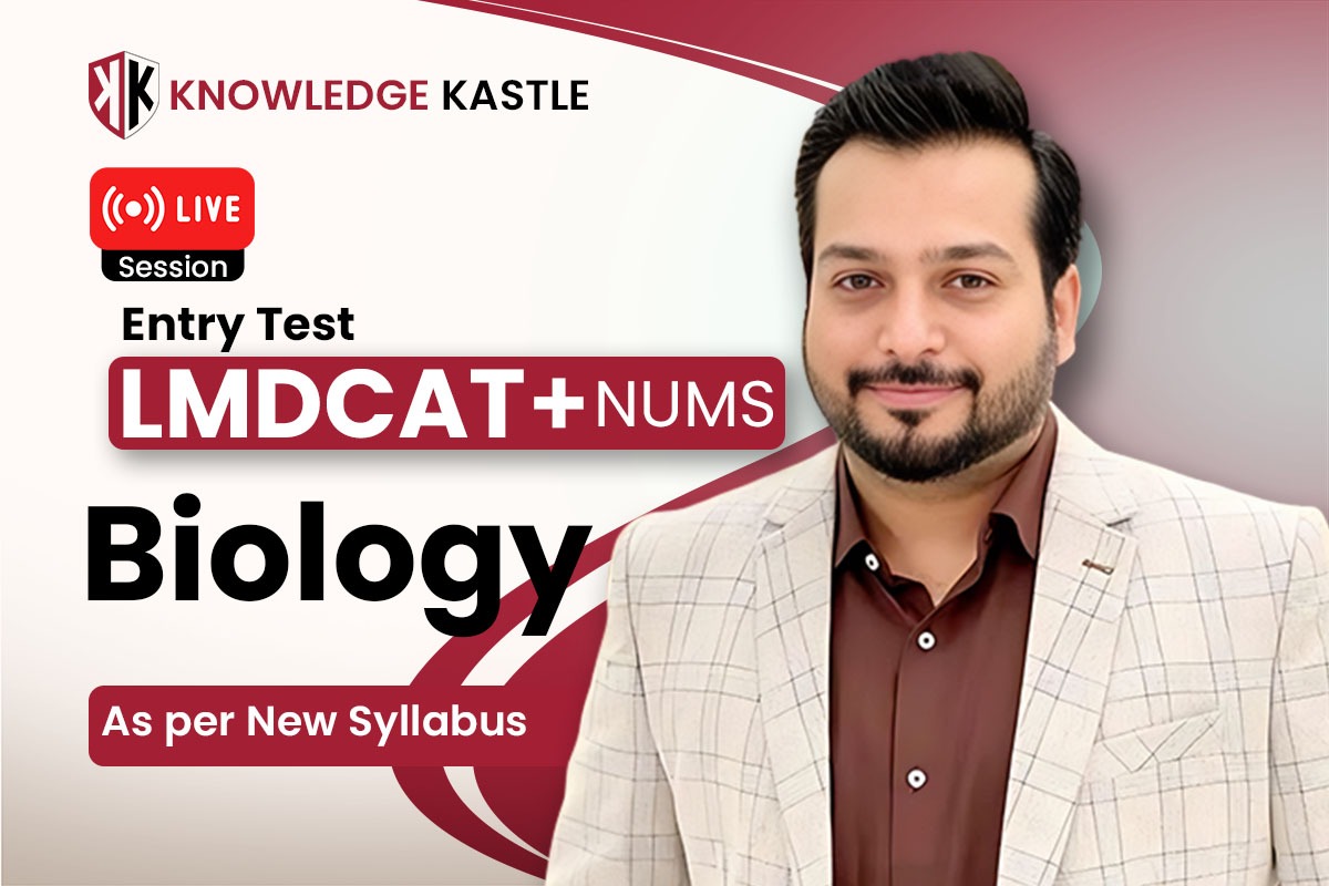 LMDCAT : Biology : Live Session 📺