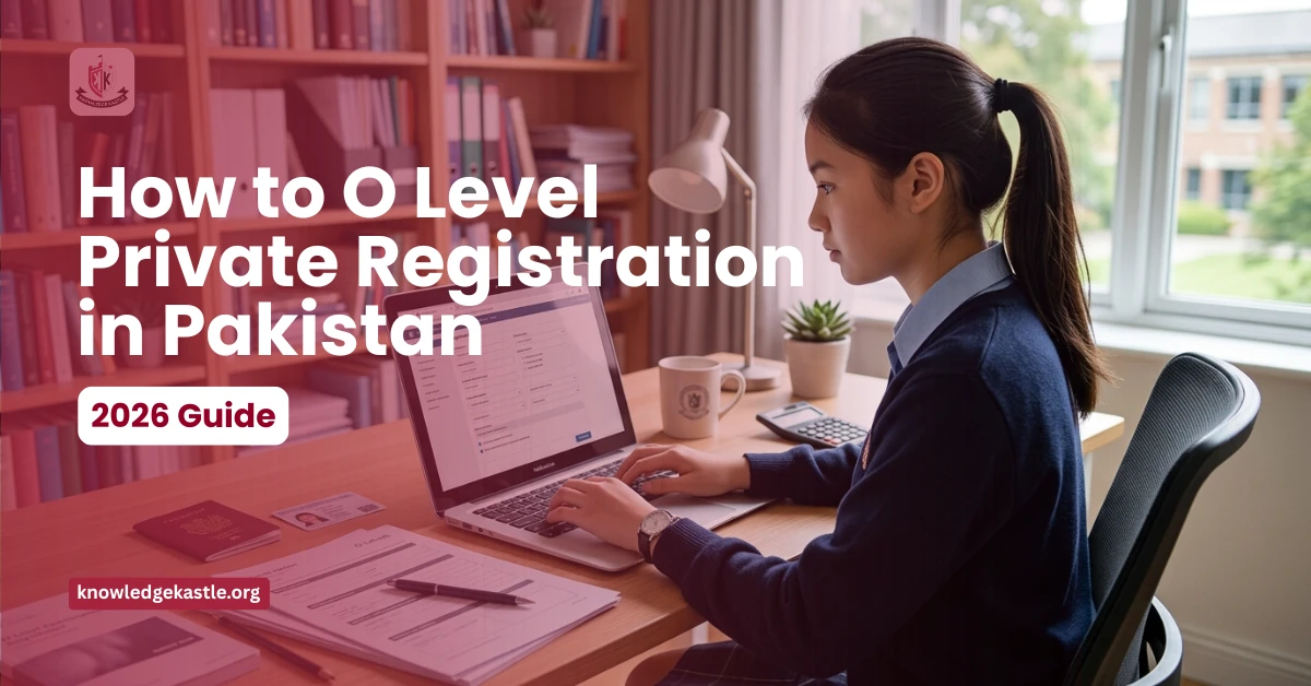 How to O Level Private Registration in Pakistan 2026