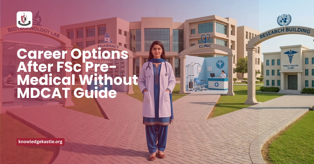 Career Options After FSc Pre-Medical Without MDCAT Guide