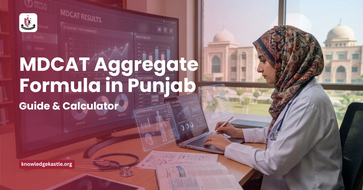 MDCAT Aggregate Formula in Punjab