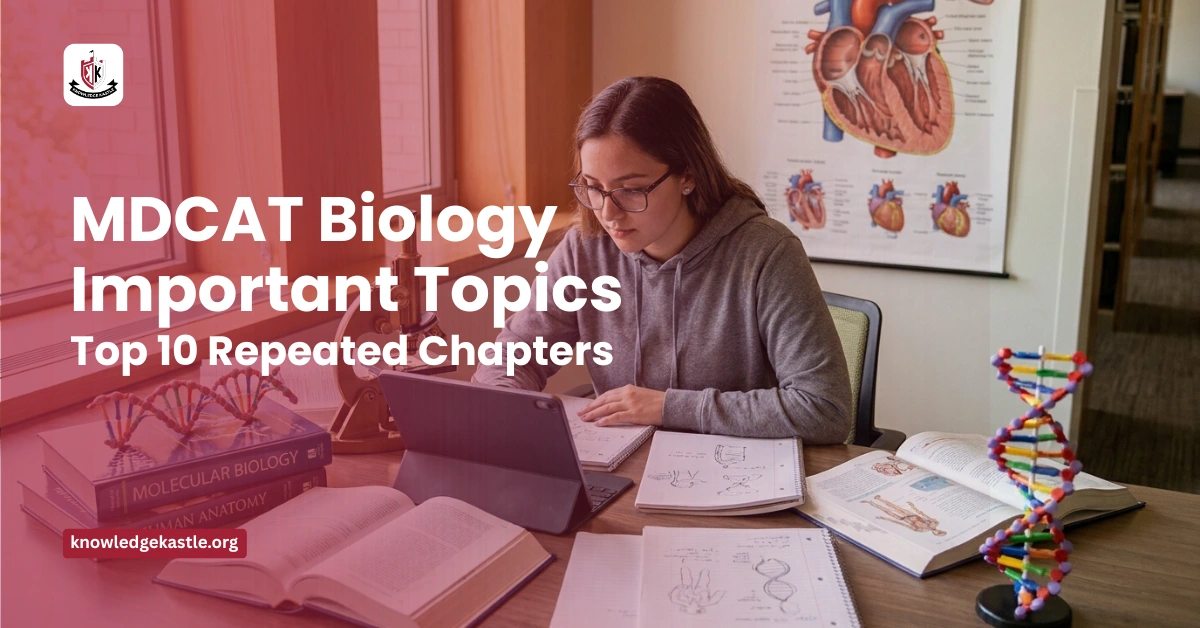 MDCAT Biology Important Topics