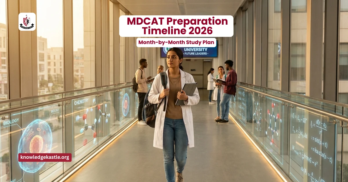 MDCAT Preparation Timeline 2026