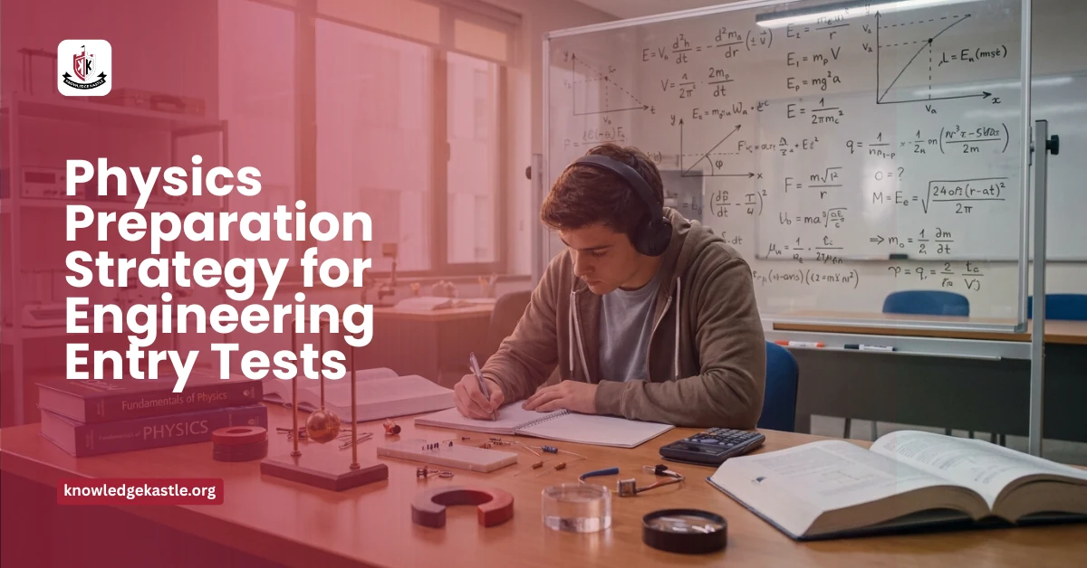 Physics Preparation Strategy for Engineering Entry Tests