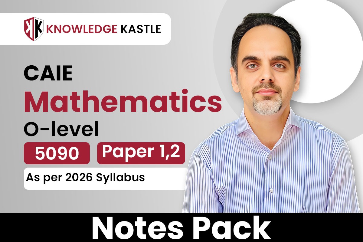 O-Level : Mathematics 4024 : Notes Pack