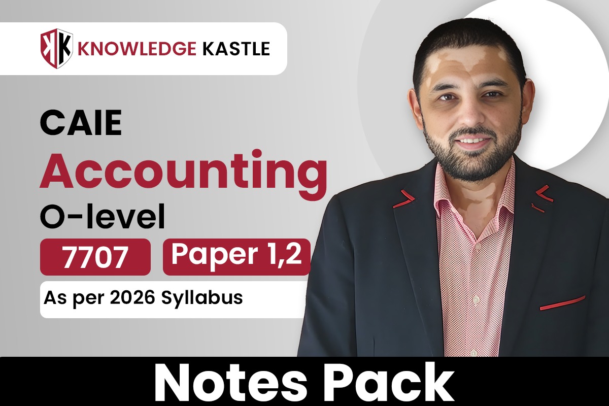 O-Level Accounting Notes Pack 7707